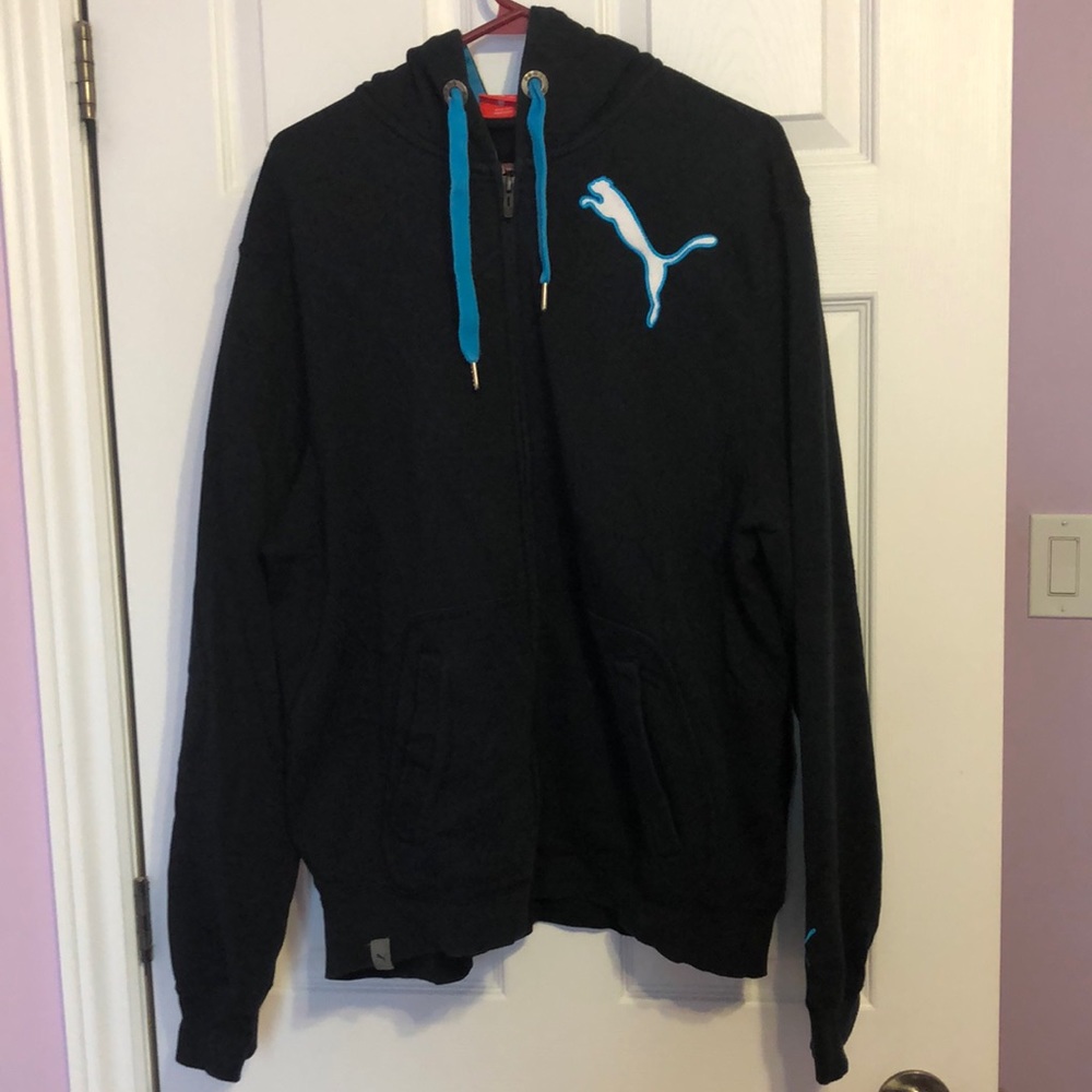 Puma zippered hoodie
